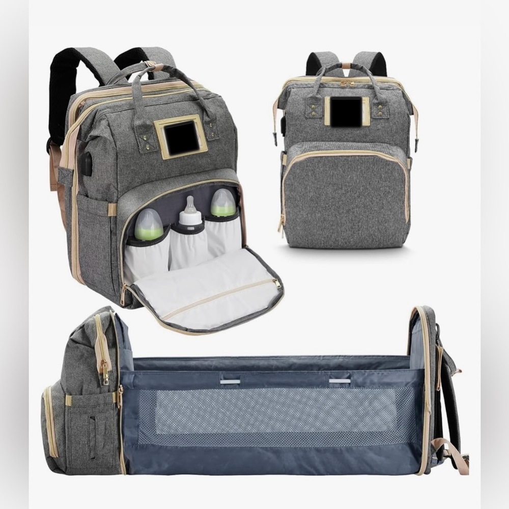 Living Traveling Share Diaper Bag with Fold Out Changing Station